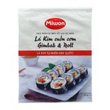 Lá kim cuốn cơm Gimbab & Roll Miwon gói 10g (5 lá)