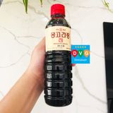 Nước Tương (Xì Dầu) Monggo Jin Hàn Quốc 500ml (Monggo Soy Sauce Jin)