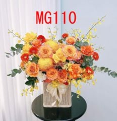Giỏ Hoa Hồng Chúc Mừng MG221