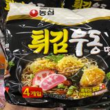 Nongshim - Mì Udon Gói Dạng Nước Hàn Quốc (Bịch 4 Gói x 118 gam)