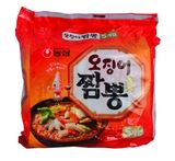 Nongshim Bịch 5 gói Mì Mực Champong 5x124g 8801043015141 - Nhập Khẩu Hàn Quốc