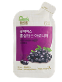 Nước Hồng Sâm & Quả Mộng Aronia Goodbase KGC Hàn Quốc Hộp 1500ML (50ml x 30 gói)