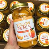 Combo 2 Hũ Đào Vàng Ngâm Nongwoo (680g/Hũ) - Nhập Khẩu Hàn Quốc