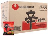 Nongshim Thùng 40 gói Mì Shin Ramyun cay 120g x 40 - Nhập Khẩu Hàn Quốc