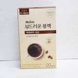 Cafe maxim đen Arabica 100 Hàn Quốc 56g* 20 / 동서)Maxim 부드러운 블랙 아라비카 100