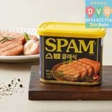 Thịt Hộp Giăm Bông Classic Spam CJ 340g - Nhập Khẩu Hàn Quốc 스팸 클래식 340g