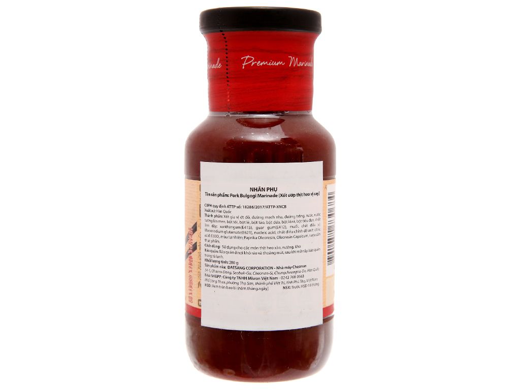 Sốt tẩm ướp thịt heo cay