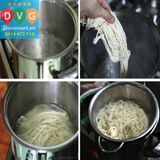 Mì Udon Tươi Làm Mì Tương Đen Fresh Udon Jajang Noodle Chilkab 1.5kg - Nhập Khẩu Hàn Quốc 생우동 및 짜장