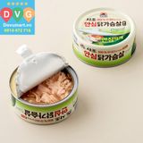 Thịt Ức Gà Đóng Hộp Sajo Hàn Quốc 90g 안심 닭가슴살캔 안심따개