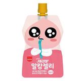 Nước Thạch Mềm Dẻo Jellyppo Vị Đào Samlip Hàn Quốc 130g/ 짜먹는 제리뽀 말캉젤리 복송아