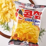 Crown - Bánh Snack Bắp (Ngô) Nướng Corn Chip Hàn Quốc 70 gam