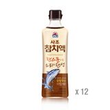 Nước Cốt Cá Ngừ Hàn Quốc 500mL / 참치액