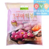 Bánh Gạo Tokbokki Nhân Khoai Lang Ngọt 칠갑농산 Nhập Khẩu Hàn Quốc 500g