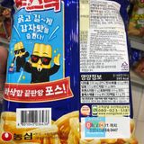 Bim Bim Khoai Tây Nongshim Hàn Quốc  84g / 농심) 포스틱 84g 8801043036436