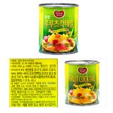 Fruit Cocktail Dongwon Hàn Quốc Hộp Thiếc 836G / 동원)후르츠칵테일