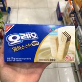 Thanh Oreo Wahas Stick white Dongsuh Hàn Quốc 75g/동서)오레오 웨하스스틱 화이트 75g 8801037090901