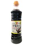 Nước Sốt Mì Lạnh Đen - Sốt Mì Soba Chungwoo Hàn Quốc 1.05kg / 청우식품)메밀국수소스