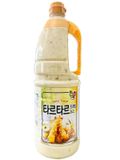 Sốt Tartar Chungwoo Hàn Quốc Chai 1.7 Kg / 청우식품) 타르타르드레싱소스  1.7KG