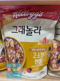 Ngũ Cốc Granola Gạo Lứt Brown Rice Granola Kelloggs Hàn Quốc Gói 500g/ 켈로그) 현미 그레놀라 500G