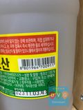 Dấm Axid Axetic Dùng Cho Quán Ăn Choya Hàn Quốc Chai 1.5 L/빙초산(식당용)