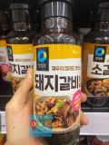 Sốt Tẩm Ướp Sườn Lợn ( Heo) Daesang Hàn Quốc 500G / 대상) 돼지갈비양념 500G