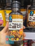 Sốt Tẩm Ướp Sườn Bò Daesang Hàn Quốc Chai 500G/ 대상) 쇠고기갈비양념 500G