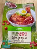 Mì Cay Spicy Jjolmyun Noodle kit Pulmuone Hàn Quốc Gói 460G/ 풀무원) 비빔생쫄면 460G