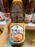 Nước Sốt Thịt Chiên Xù Tonkatsu Chungwoo Hàn Quốc 1.9Kg / 돈까스소스 1.9kg