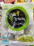 Bánh Khoai Lang Đông Lạnh Anheung Mugwort POTATO CAKE Hàn Quốc 600G / 밀원) 안흥 쑥감자떡 600G