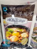 Canh Đậu Hũ Cay Ăn Liền Daesang Hàn Quốc 450G / 대상) 호밍스 얼큰순두부찌개 450G