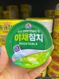 Cá Ngừ Đóng Hộp Ngâm Rau Củ Sajo Hàn Quốc 100g/사조해표)사조 야채참치