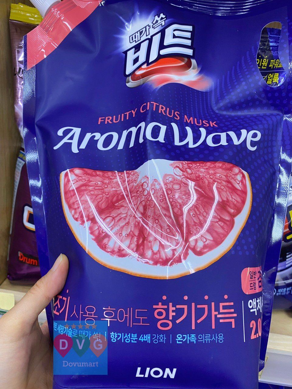 Nước Giặt Xả Beat Aromawave Hương Cam Chanh Lion Korea Hàn Nước Giặt Xả Beat Aromawave Hương Cam Chanh Lion Korea Hàn