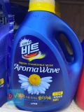 Nước Giặt Xả Beat Aromawave Hoa Cúc Lion Korea Hàn Quốc Can 3L / LION KOREA) 비트 아로마웨이브 용기(카모마일)_겸용 3L