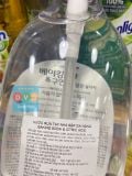 Nước Tẩy Rửa Nhà Bếp Đa Năng - Baking Soda & Citric Acid Lion Korea Hàn Quốc 1KG/ 베이킹&구연산 주방세제 펌프_(대리점) 1KG