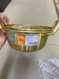 Bộ Nồi Nhôm Nấu Mì Cay Hàn Quốc Size 16cm / 태솔)금강황냄비양수 16cm