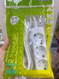 Ổ Điện 3-3 (3 Chân x 3 Ổ) Dây Dài 2.5M EWorld Nhập Khẩu Hàn Quốc / 이월드)전기코드3구3호(안전멀티탭)-나이스