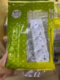 Ổ Điện 3-3 (3 Chân x 3 Ổ) Dây Dài 2.5M EWorld Nhập Khẩu Hàn Quốc / 이월드)전기코드3구3호(안전멀티탭)-나이스