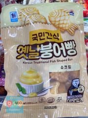 Bánh Mì Cá Nhân Đậu Đỏ Ngọt Daerimson Đông Lạnh Sajo Hàn Quốc 400G / 사조대림) 단팥 붕어빵 400G