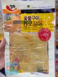 Thân Mực Nướng Than Ăn Liền Jeonghwa Hàn Quốc Gói 35G / 정화) 숯불구이통오징어 35G