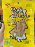 Mực Tẩm Bơ Ăn Liền Jeonghwa Hàn Quốc Gói 60G / 정화) 말랑말랑버터구이오징어 60G