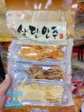 Mực Khô 3 Vị Nướng Cay, Tẩm Bơ, Nướng Đá G&B Hàn Quốc Gói 50G / 서울 g&b) 삼단안주 50G