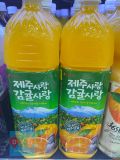 Nước Quýt Ép Nguyên Chất Lotte Hàn Quốc Chai 1.5L / 롯데칠성) 제주사랑 감귤사랑 1.5L