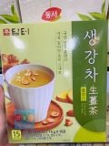 Trà Gừng Damtuh Hàn Quốc 225G (15 gói x 15g) / 담터) 생강차플러스  225G