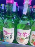 Rượu Soju Đào Jinro Hàn Quốc Chai 360ML / 하이트진로) 복숭아에 이슬 360ML