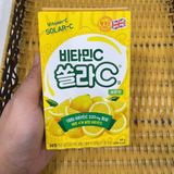 Kẹo Solar Vitamin C Hương Chanh Koreaeundan Hàn Quốc Hộp 60 Gam 30 Viên