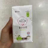 Băng Vệ Sinh Loại Thường 40 Miếng x 15 CM Yuhan Kimberly Hàn Quốc