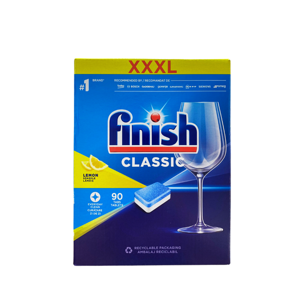  Viên rửa bát Finish Classic 90 viên hương chanh 
