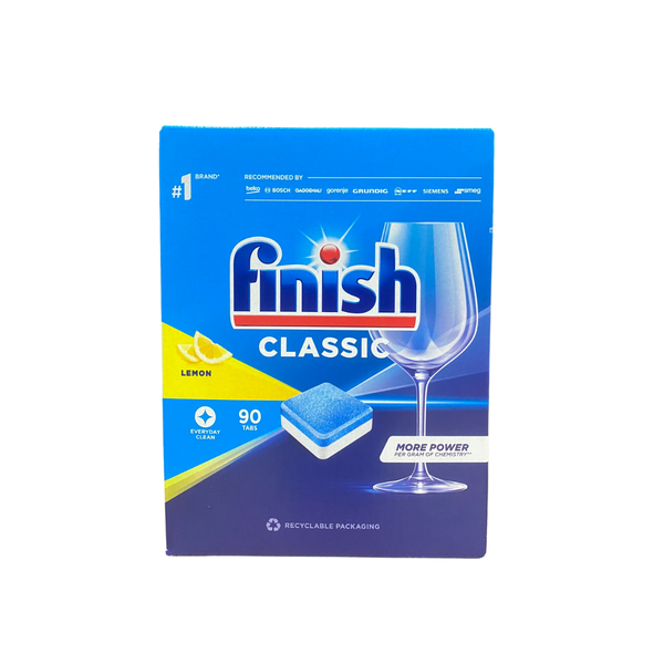  Viên rửa bát Finish Classic 90 viên hương chanh 