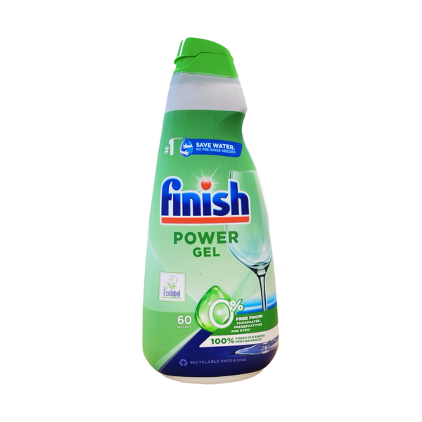  Gel rửa bát Finish Eco 0% 900ml 