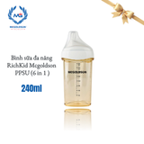  Bình sữa đa năng RICHKID-McGOLDSON PPSU Plus (6 in 1) 